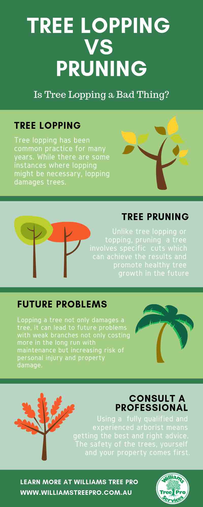 learn more about tree lopping vs tree pruning